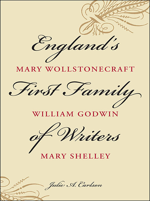 Title details for England's First Family of Writers by Julie A. Carlson - Available